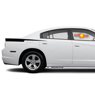 Dodge Charger Straight razor Calcomanía Calcomanía Gráficos laterales se adapta a los modelos 2011-2014
