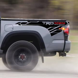 TRD 4x4 off Road Mountain BedSide Side Vinilo Pegatinas Calcomanía para Toyota Tacoma Tundra todos los años-
