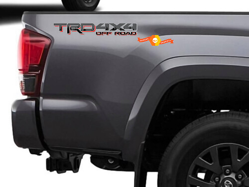 Pegatina de vinilo TRD 4x4 Off Road Sequoia Forest Bedside para Toyota Tundra