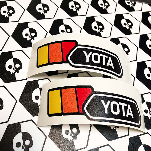 Adhesivo de Vinilo Universal Estilo Vintage TRD YOTA para Toyota Tacoma