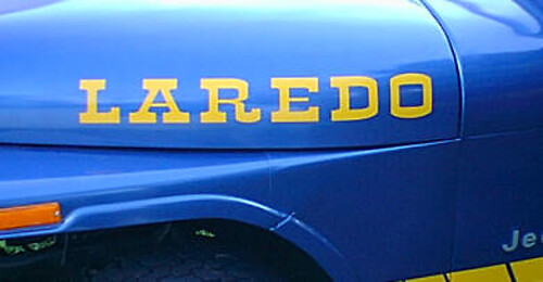 Kit de Calcomanías de Vinilo para Capó Laredo para Jeep Wrangler Rubicon