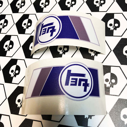 Juego de pegatinas vintage retro de vinilo TEQ para Toyota 4Runner Tacoma FJ Cruiser_1
