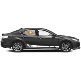 Calcomanía para coche, pegatina gráfica, Kit de rayas laterales para Toyota Camry, Camry Stripes
