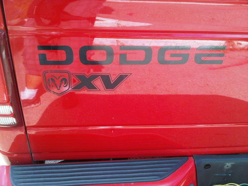 Pegatinas de vinilo Dodge Dakota XV RAM TRUCK