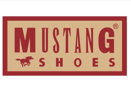 Calcomanía de zapatos Mustang Pegatina