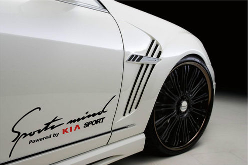 2 Sports Mind Powered by KIA SPORT Racing Decal sticker