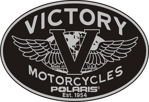 Calcomanía Victory Motorcycles Polaris MUY GRANDE