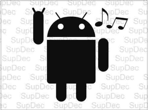 android escuchando musica