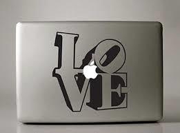 Calcomanía de amor MacBook Pegatina