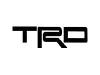 Etiqueta engomada de la etiqueta del logotipo de TRD