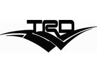 Calcomanía con el logotipo de TRD Hood Pegatina