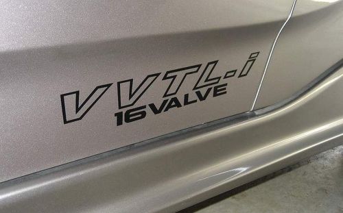2 vvtL-i vvtLi calcomanía pegatina emblema logo Se adapta a Celica GTS Corolla S MR2 MR-2
