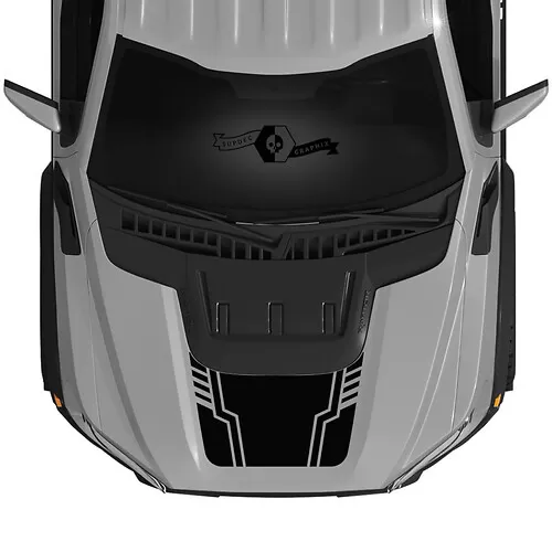 Vinilo Decorativo Para Parabrisas De Ford Mustang O F150 - Calcomanía Personalizable Suntrip