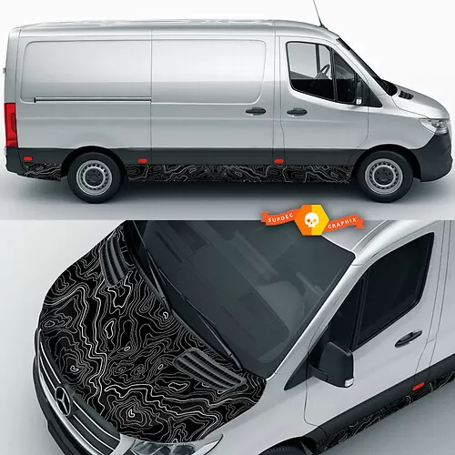 Calcomanía Para Parabrisas De Mercedes Sprinter – Gráfico Con Logotipo, Disponible En Cualquier Color Bajo Pedido
