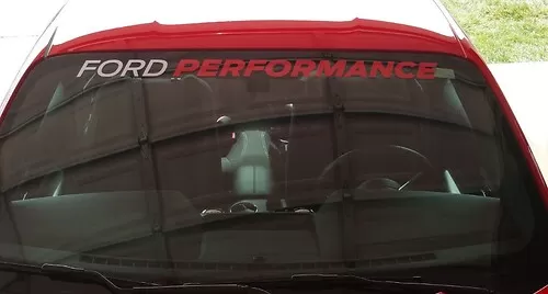 Calcomanía de vinilo ROUSH para Ford Mustang: Emblema para parabrisas
