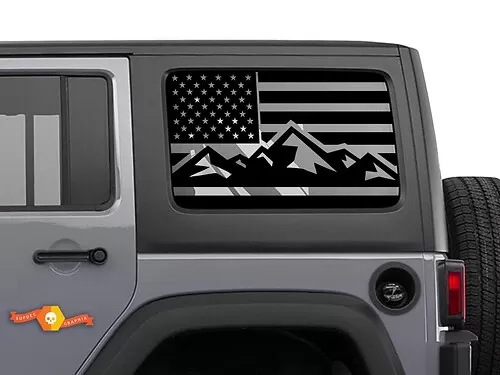 Emblema De Metal Snow Mountain 4x4 Para Jeep - Adhesivo Cromado, Plateado, Para Wrangler Y Cherokee