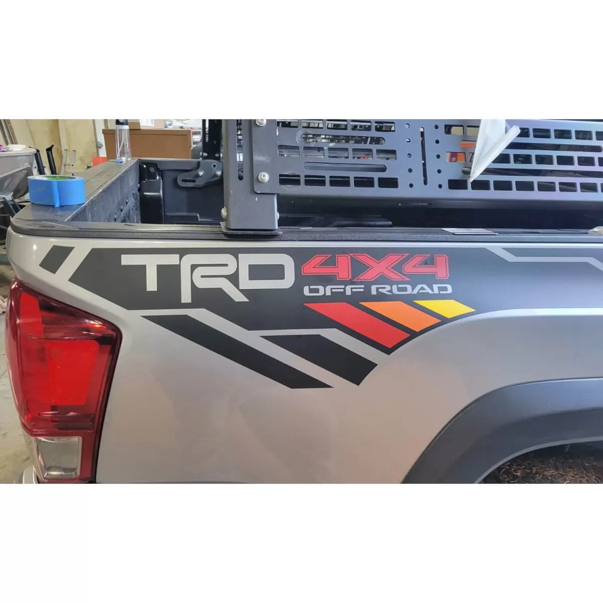 Calcomanías De Vinilo Para Toyota Tacoma 2024-2025 TRD Todoterreno 4x4